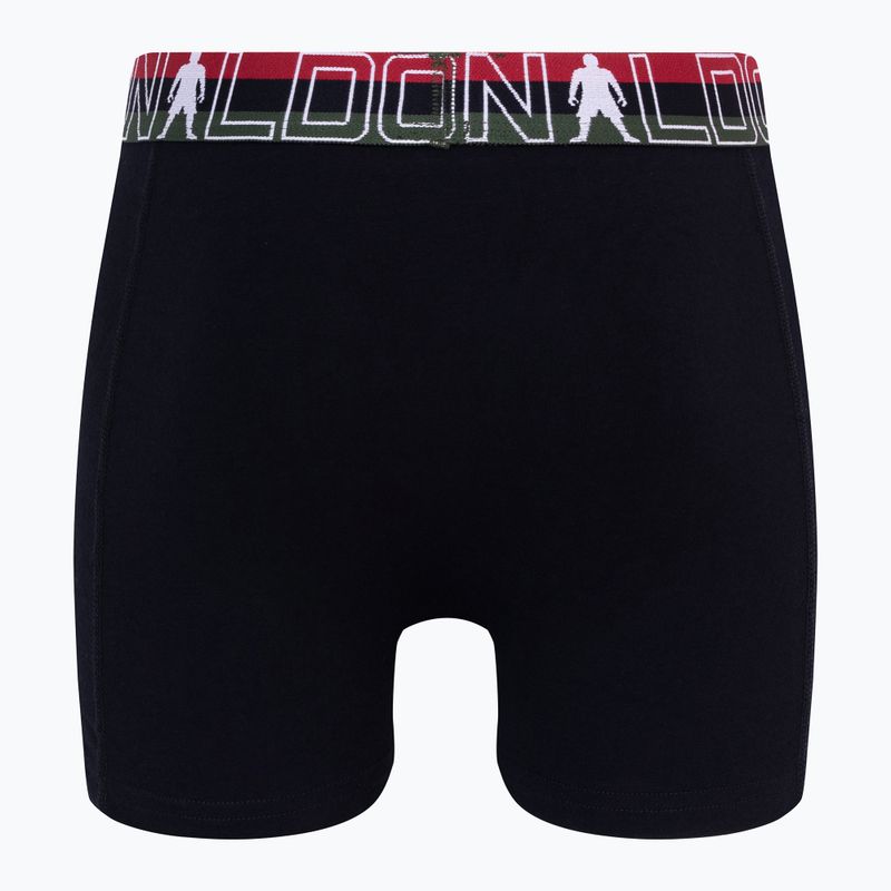 Boxeri pentru copii CR7 Trunk 3 pairs black 5