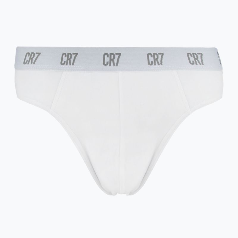 Boxeri pentru bărbați CR7 Basic Brief 3 perechi white 2