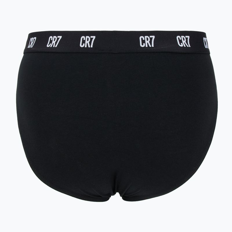 Boxeri pentru bărbați CR7 Basic Brief 3 perechi black 3