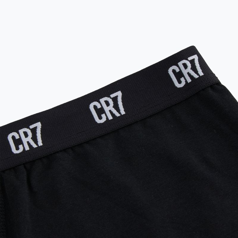 Boxeri pentru bărbați CR7 Basic Brief 3 perechi black 4