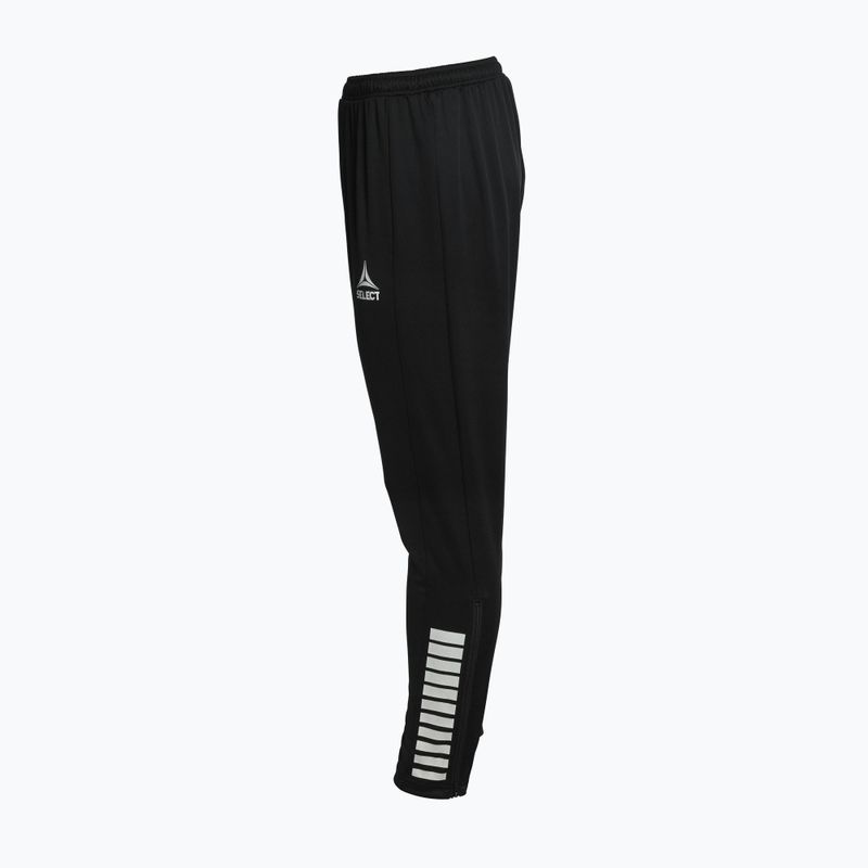 Pantaloni de antrenament pentru fotbal SELECT Monaco negru 610065 2