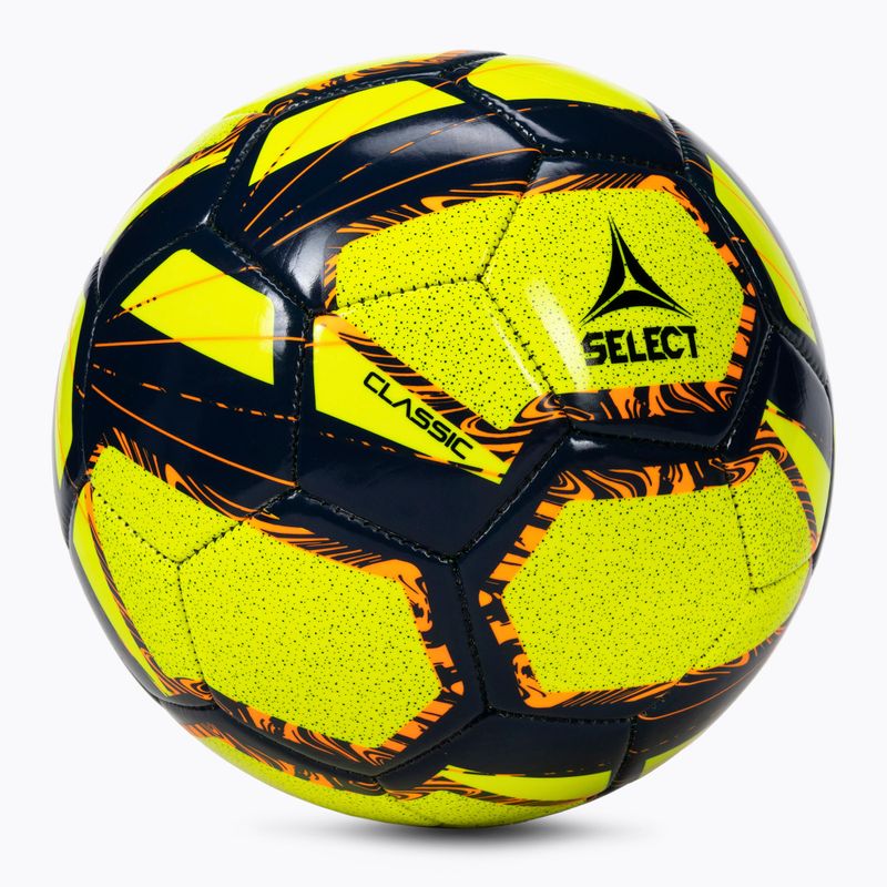 Minge de fotbal SELECT Classic v22 galben 160055 2