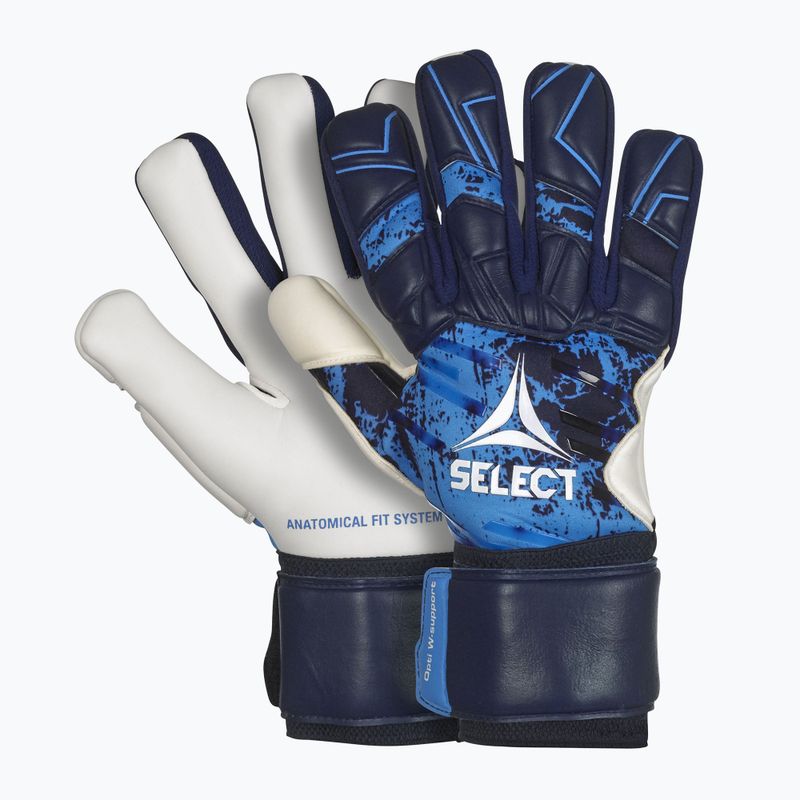 Mănuși de portar SELECT 77 Super GRIP V22 albastru și alb 500062