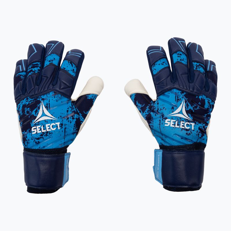 Mănuși de portar SELECT 77 Super GRIP V22 albastru și alb 500062