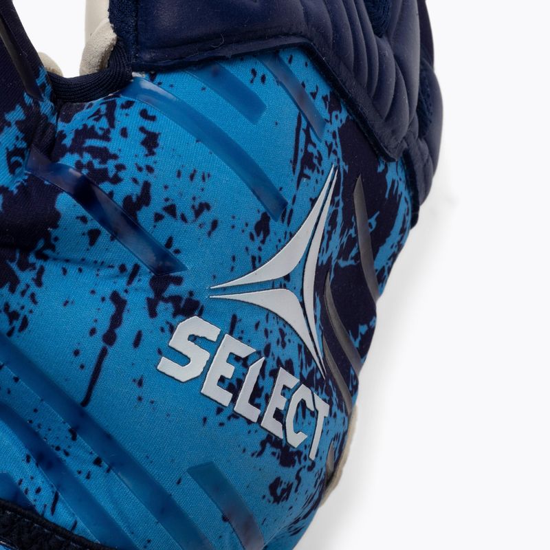 Mănuși de portar SELECT 77 Super GRIP V22 albastru și alb 500062
