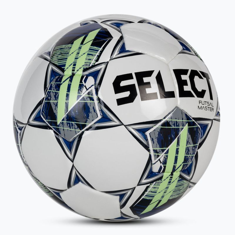 Selectați Futsal Master Shiny V22 fotbal alb și negru 310014 2