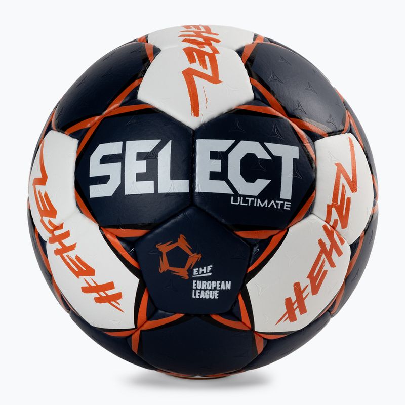 Selectați Ultimate LE v22 EHF Oficial handbal albastru marin și alb 201070