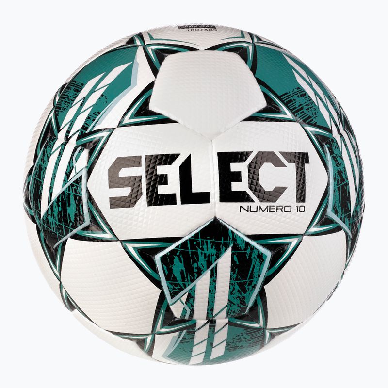 Minge de fotbal SELECT Numero 10 v23 white/green rozmiar 5 2