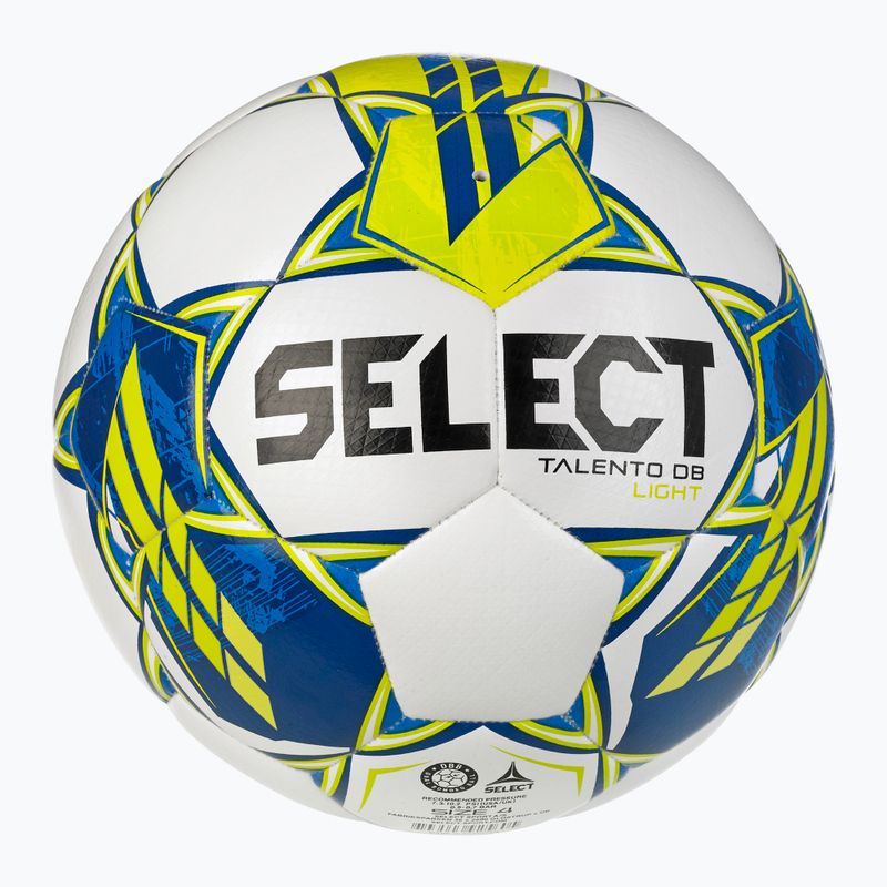 SELECT Talento DB v23 alb/galben dimensiune 4 fotbal