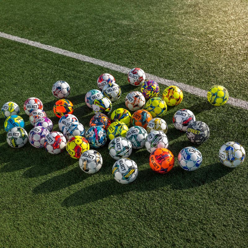 SELECT Future Light DB v23 alb / portocaliu dimensiunea 3 de fotbal