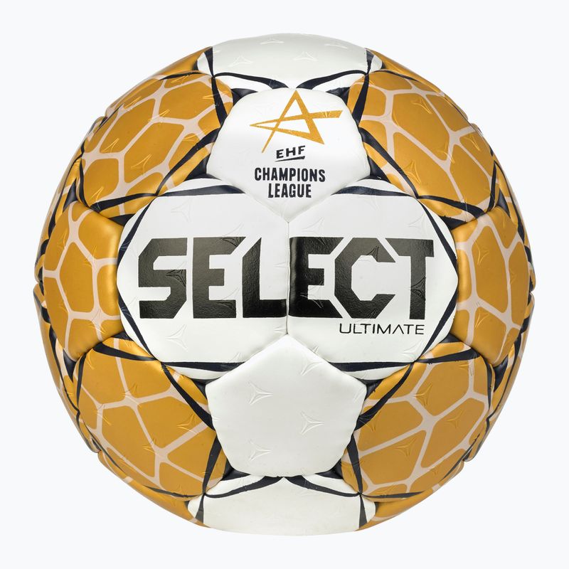 SELECT Ultimate LM Ultimate LM v23 EHF oficial alb / aur handbal dimensiunea 3