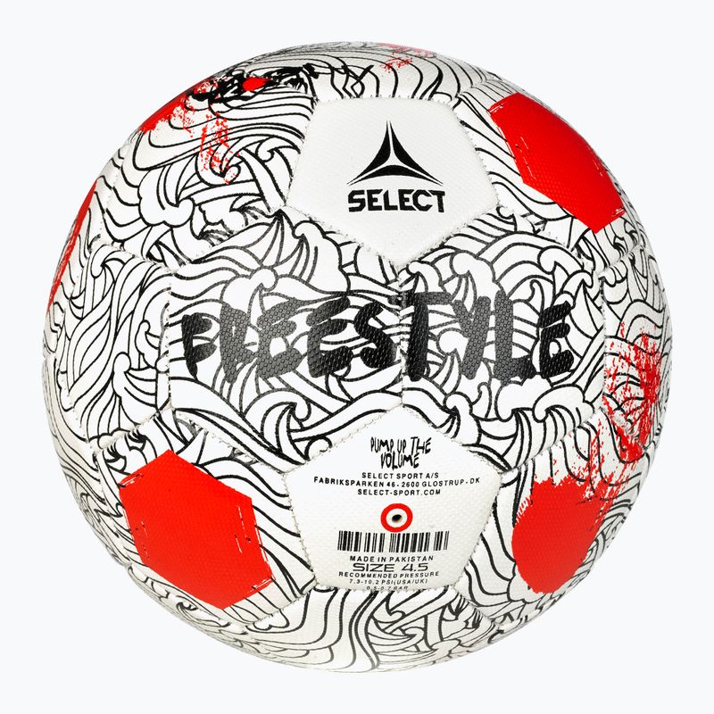 SELECT Freestyle v24 alb/roșu fotbal dimensiunea 4.5 2