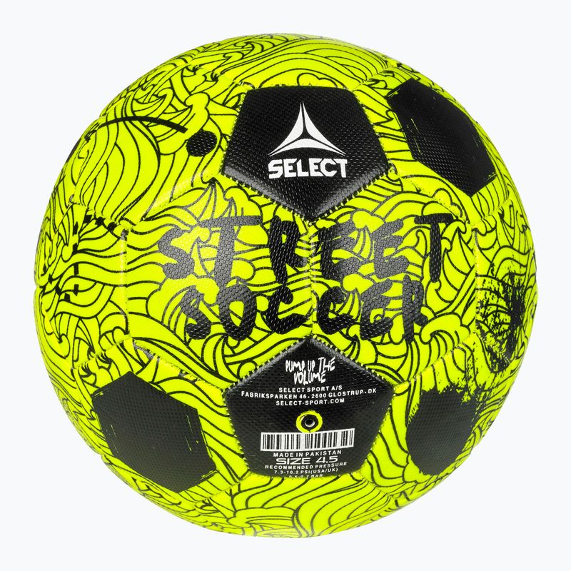 SELECT Street Fotbal minge de fotbal v24 galben/negru dimensiune 4.5 2