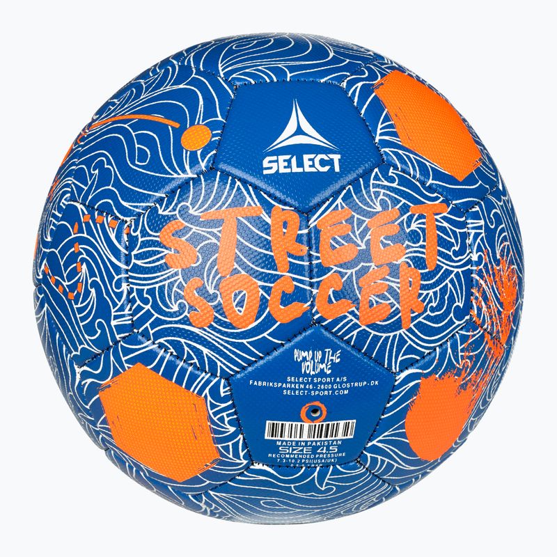 SELECT Street Fotbal minge de fotbal v24 albastru / portocaliu dimensiune 4.5 2