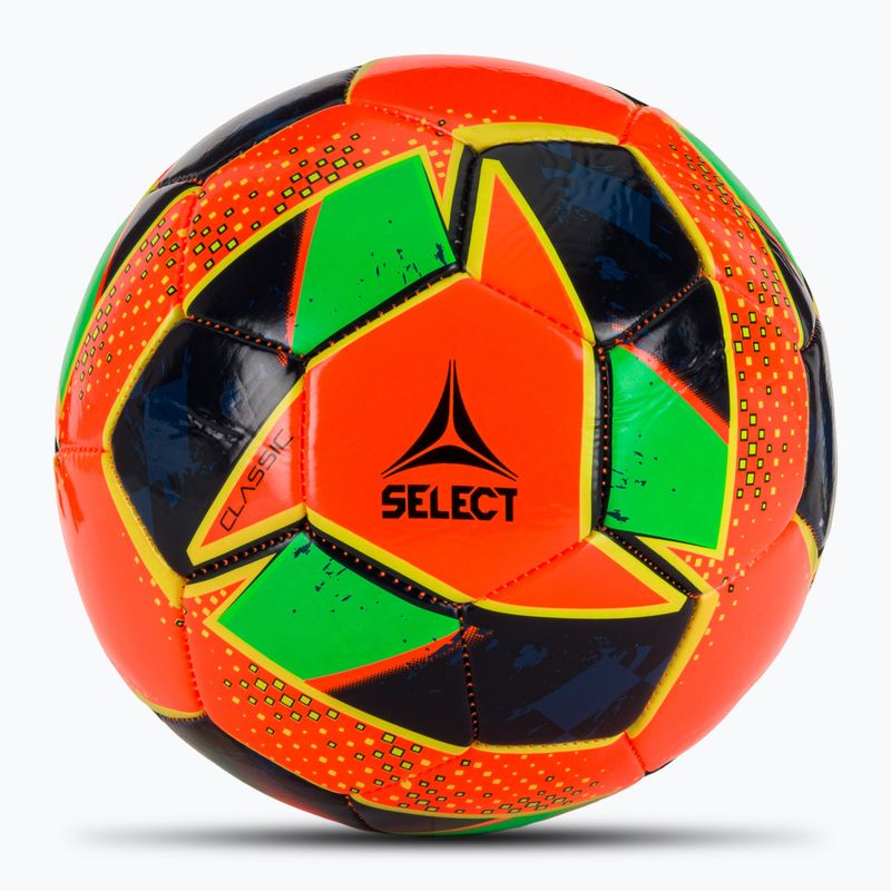 SELECT Classic v24 portocaliu / verde fotbal dimensiunea 4