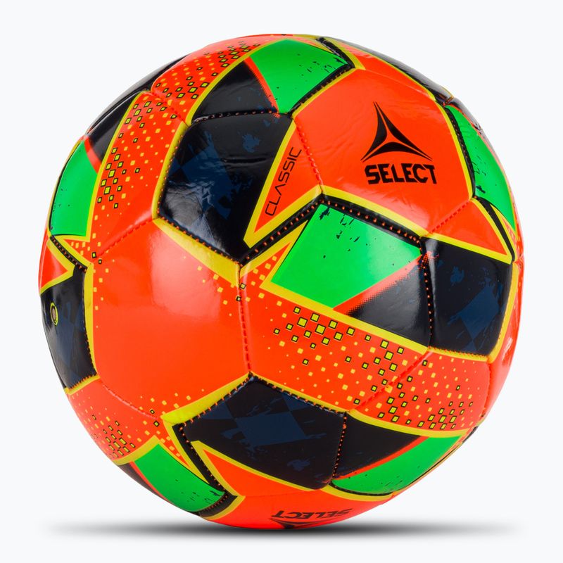 SELECT Classic v24 portocaliu / verde fotbal dimensiunea 4 2
