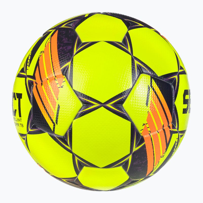 SELECT Brillant Super TB v24 galben dimensiunea 5 fotbal 2