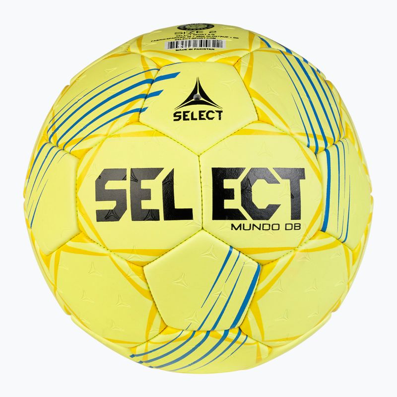 Minge de handbal pentru copii SELECT Mundo DB EHF v24 yellow mărime 2