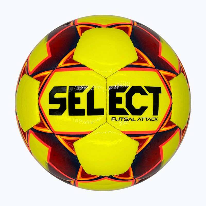 Minge de fotbal SELECT Futsal Attack v24 yellow mărimea 4