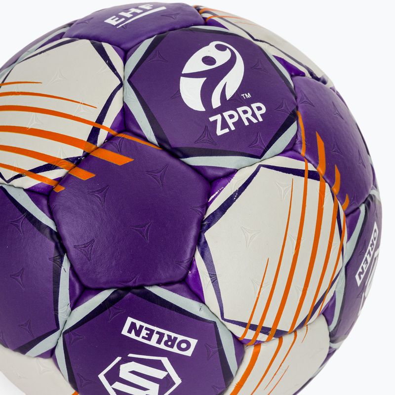 Minge de handbal  SELECT Ultimate Replica Orlen Superliga v24 EHF grey/purple mărimea 3 3