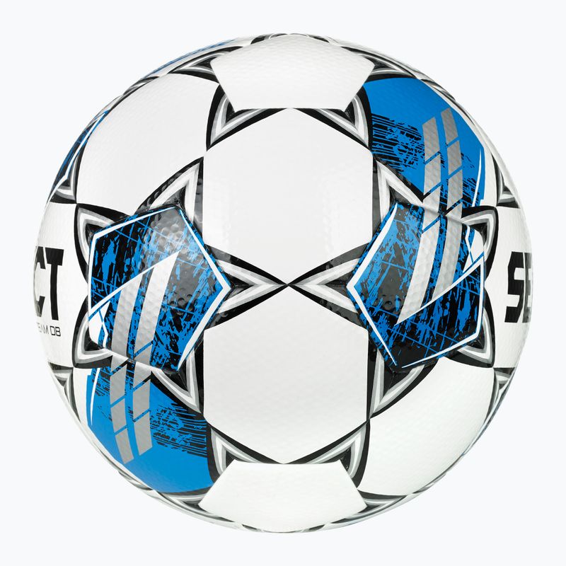 Minge de fotbal SELECT Team FIFA DB v25 white/blue mărime 5 3