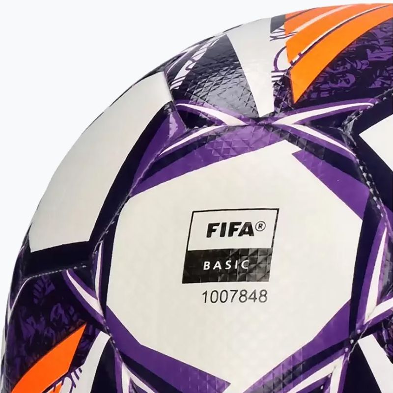Minge de fotbal SELECT Brillant Training DB Betclic 1 Liga v24 white/purple 3