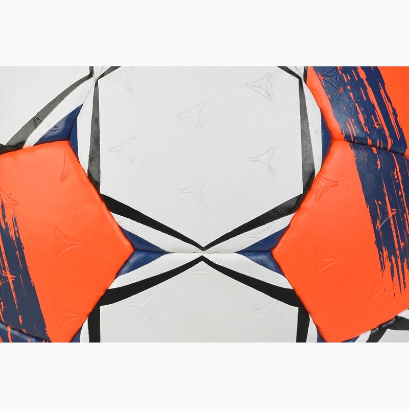 Minge de handbal SELECT Replica EHF European League V2 white/red mărime 3 3