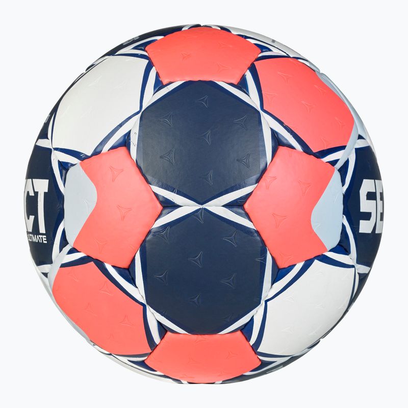 Minge de handbal SELECT Ultimate Euro Men v26 Replica white/red/black mărimea 3 3