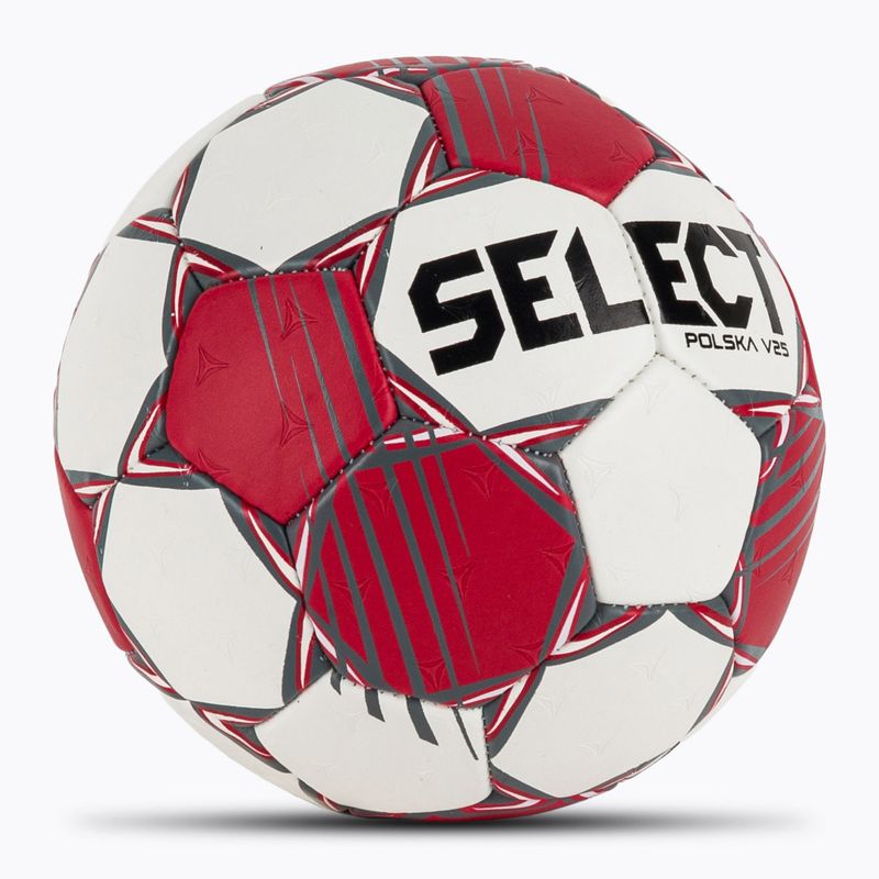 Minge de handbal SELECT Polska v25 red/white 2