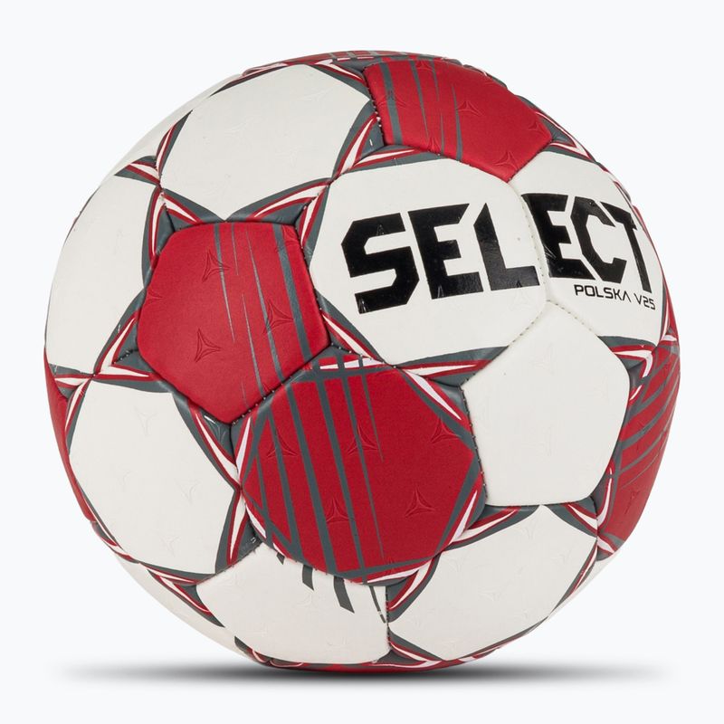 Minge de handbal SELECT Polska v25 red/white 2