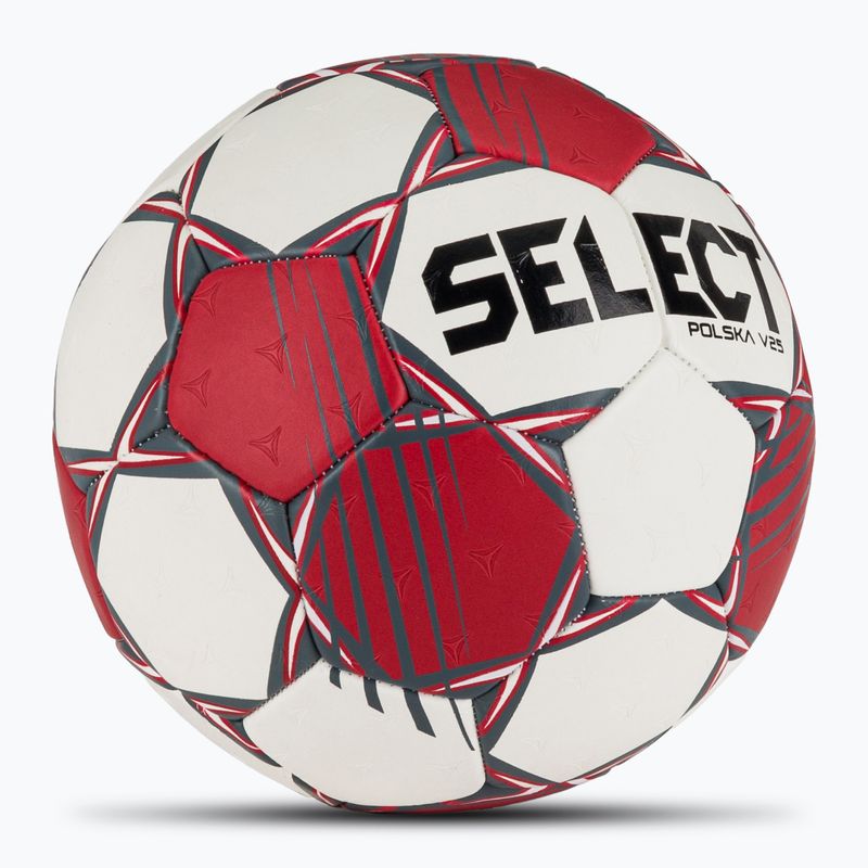 Minge de handbal SELECT Polska v25 red/white 2