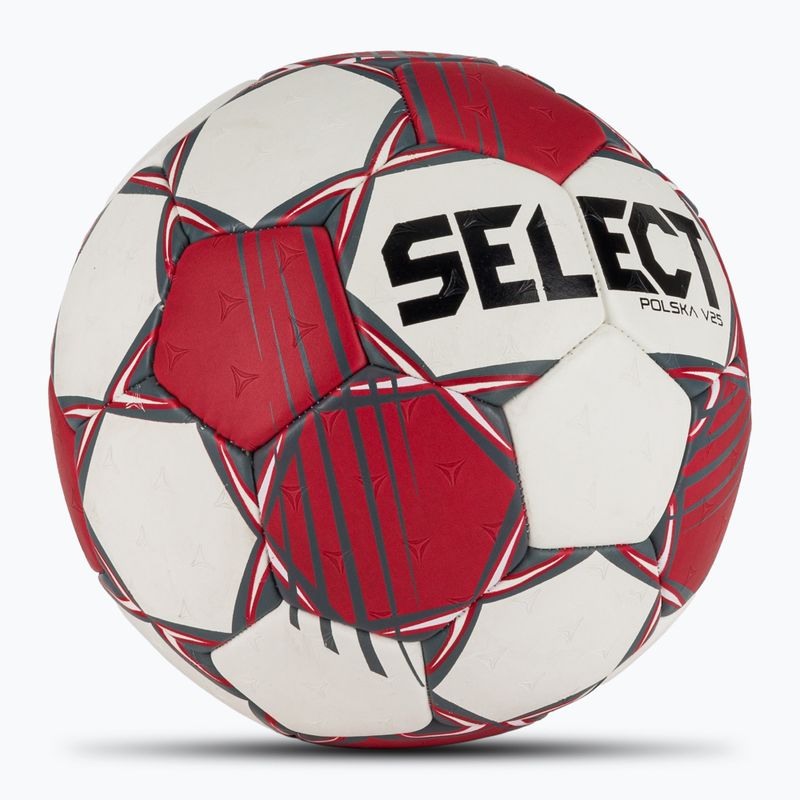 Minge de handbal SELECT Polska v25 red/white 2