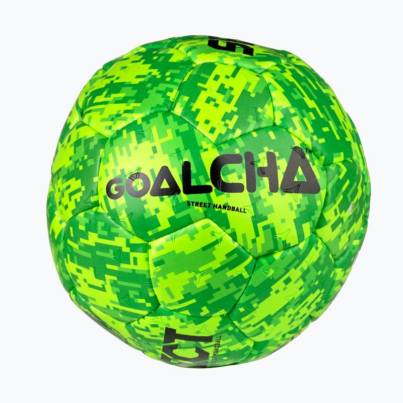 Minge de handbal pentru copii SELECT Goalcha Street v25 green mărime 0 2