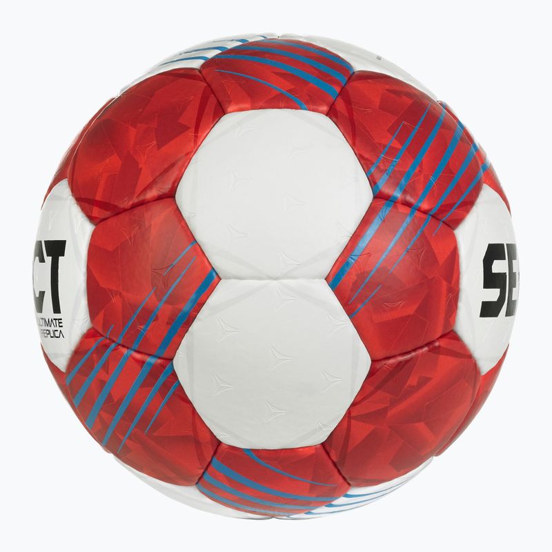 Minge de handbal SELECT Ultimate EHF V26 Official rozmiar 0 white/blue/gold 3
