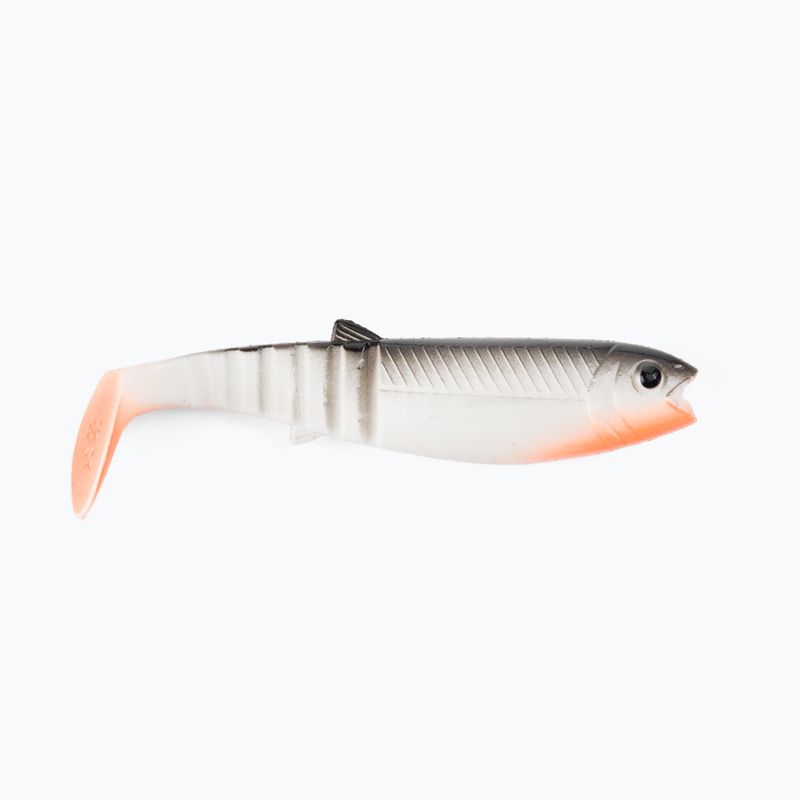 SavageGear LB Cannibal Shad alb/negru 61854