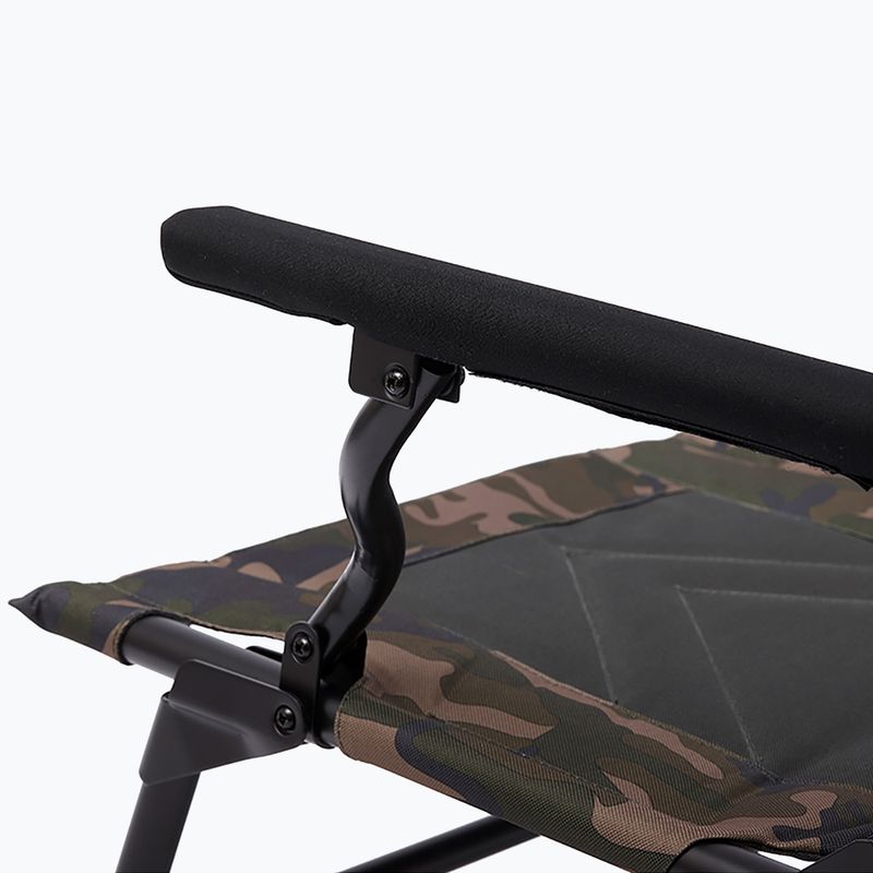 Scaun Prologic Avenger Relax Camo Scaun Camo cu suporturi pentru brațe și huse gri-verde PLB027 3