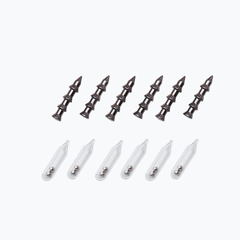 SavageGear Rattle & Spike Kit 6+6 buc argintiu 71872