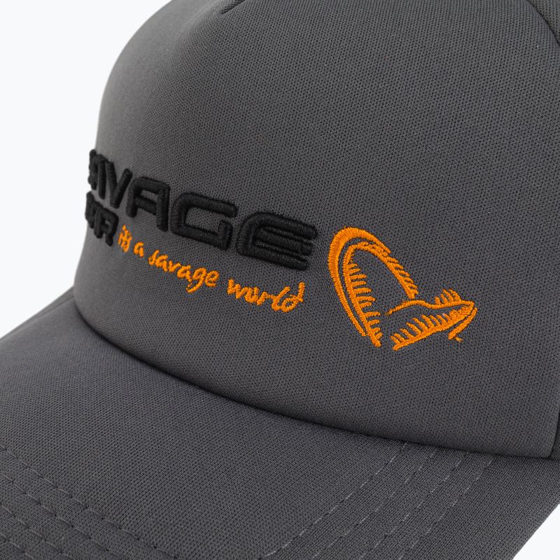 Șapcă de pescuit Savage Gear Classic Trucker Cap One Size, gri, 73708 5