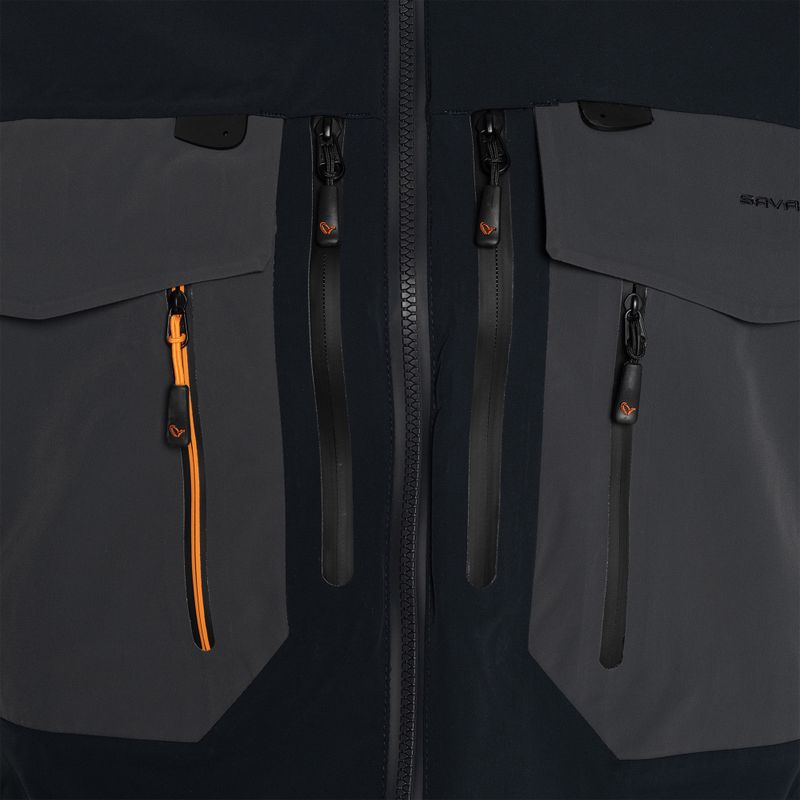 Geacă pentru bărbați Savage Gear SG Wading black/grey 4