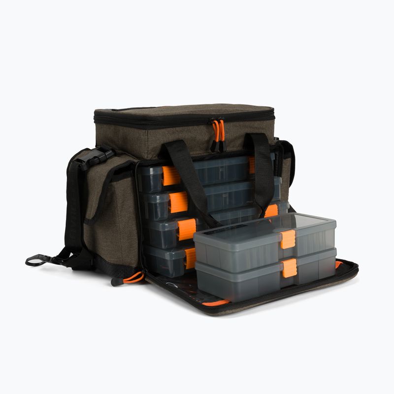 Geantă de pescuit SavageGear Specialist Lure Bag 6 Boxes maro 74235 5