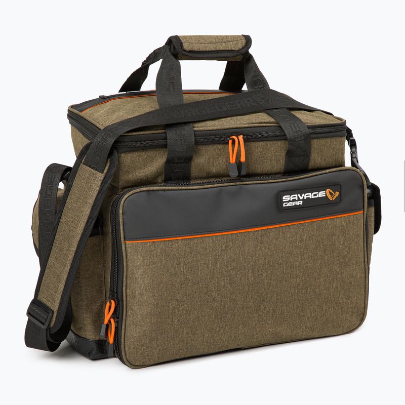 Geantă de pescuit Savage Gear Specialist Lure Bag 6 Boxes maro 74236