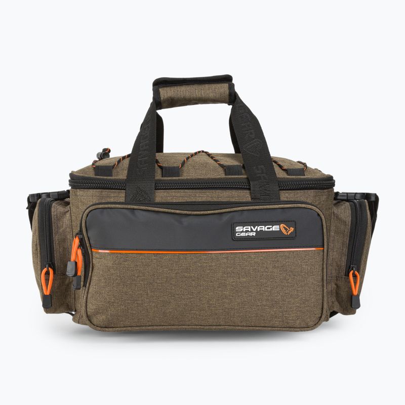 Geantă de pescuit SavageGear System Carryall maro 74245