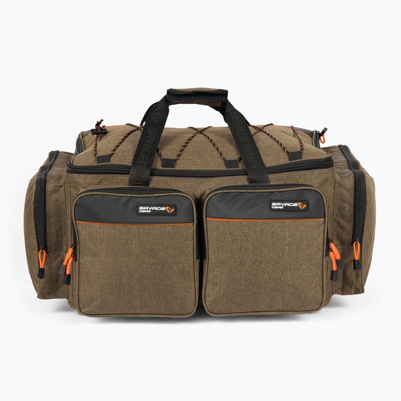 Geantă de pescuit SavageGear System Carryall maro 74247