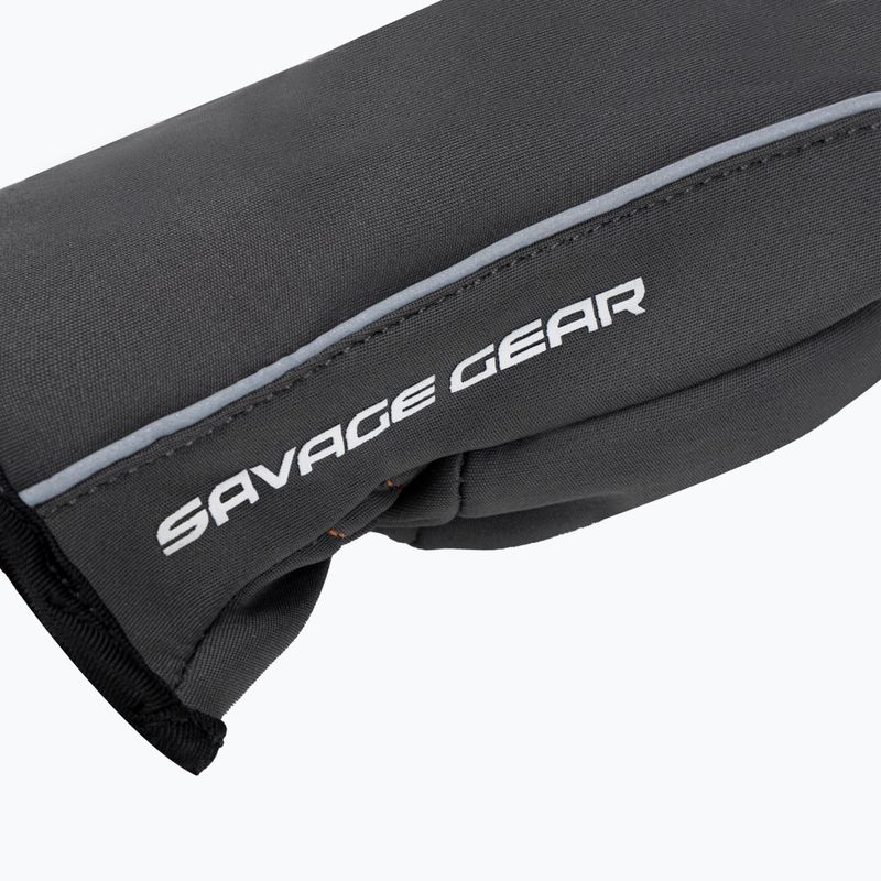 Mănuși de pescuit Savage Gear Softshell Glove, gri, 76460 4