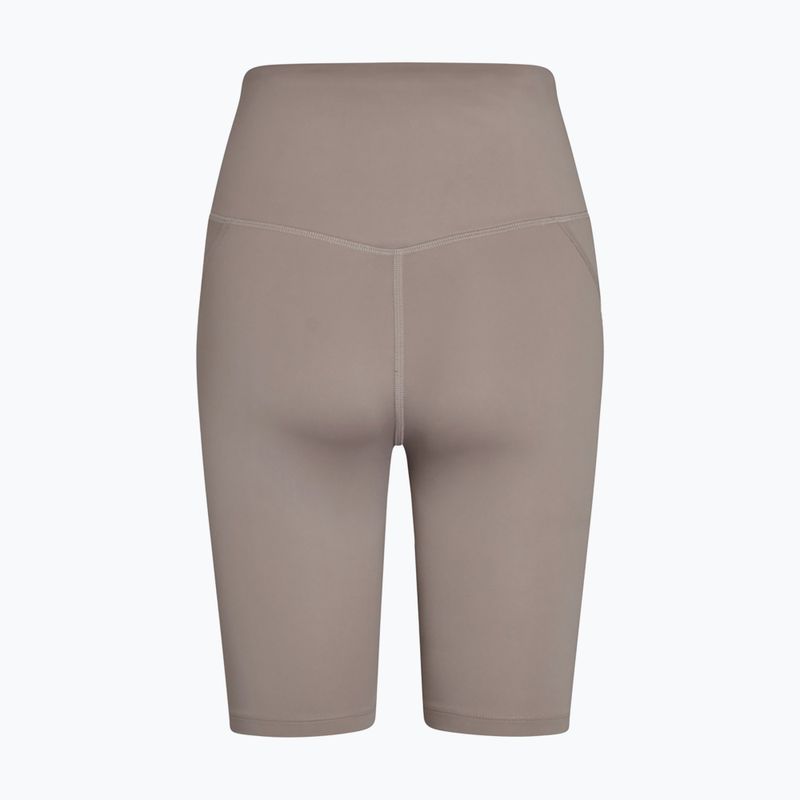 Pantaloni scurți de antrenament pentru femei Girlfriend Collective Compressive limestone 2