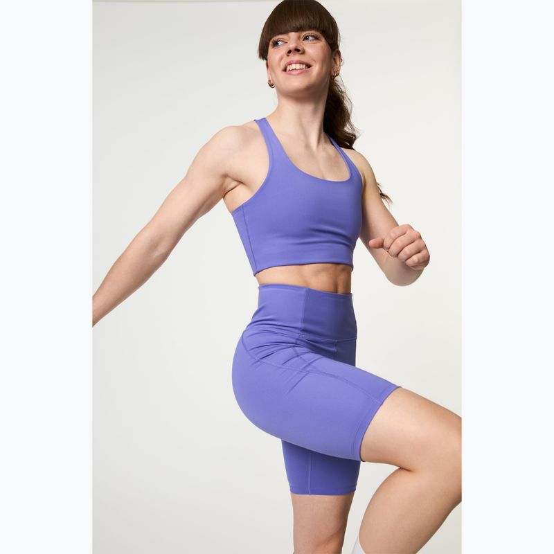 Pantaloni scurți de antrenament pentru femei Girlfriend Collective Compressive wild iris 5