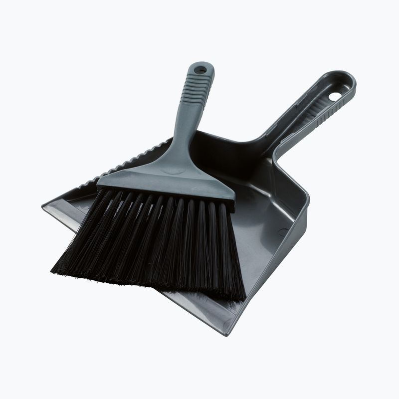 Easy Camp Dustpan și perie set negru 580128