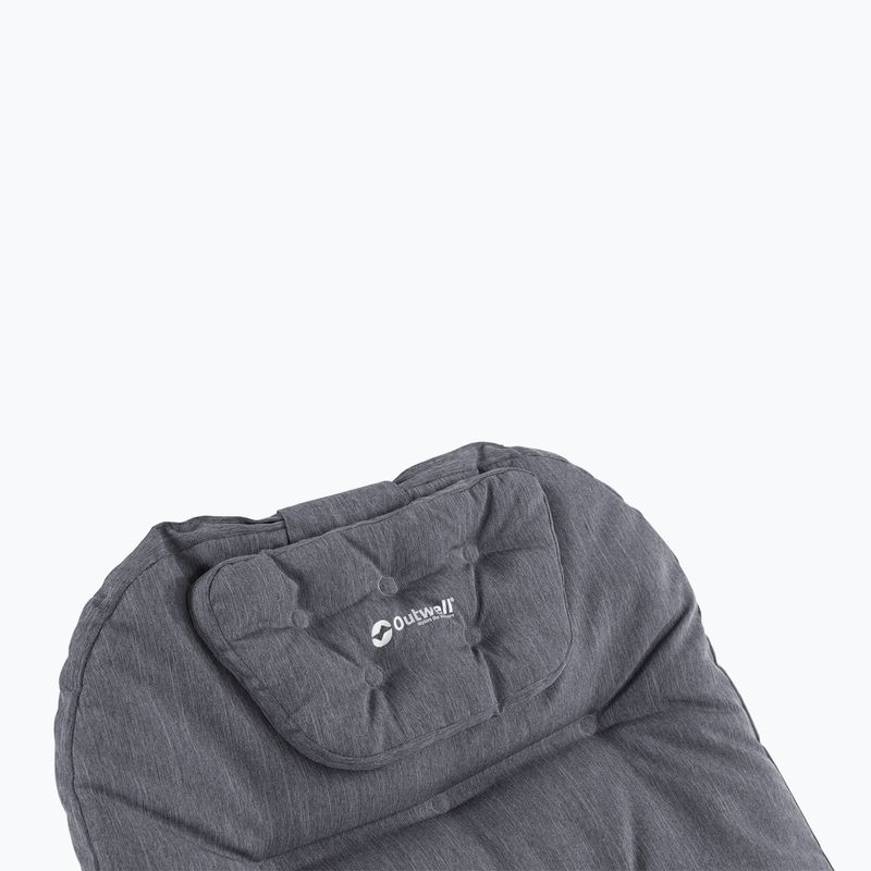 Șezlong turistic Outwell Fontana Lake black/grey 4