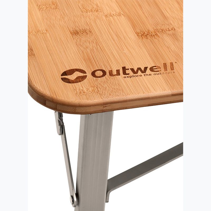 Masă turistică Outwell Custer L brown 3