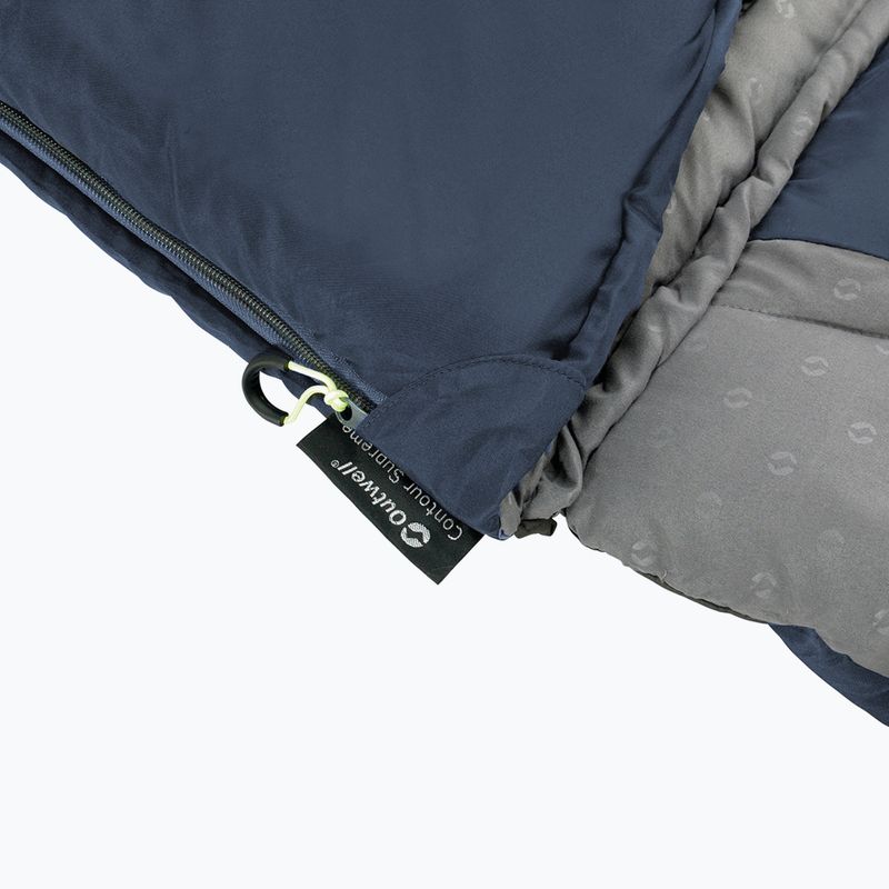 Outwell Contour Lux sac de dormit albastru marin 230366 11